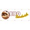 Signmission Bbq Sandwich Banner Heavy Duty 13 Oz Vinyl with Grommets Single Sided B-120 Bbq Sandwich - alternate 1